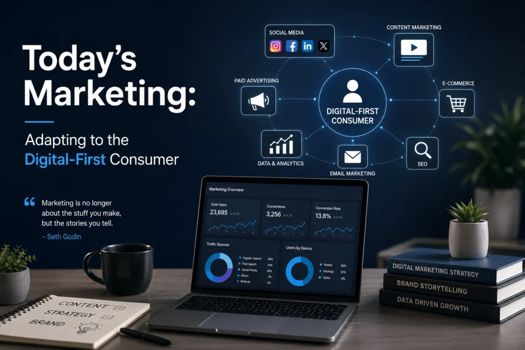 Best Digital Marketer in Ernakulam shows image regarding today's marketing