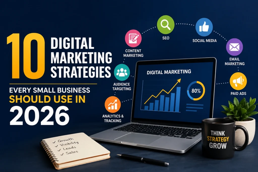 Best Digital Marketer in Ernakulam shows image regarding 10 Digital Marketing Strategies